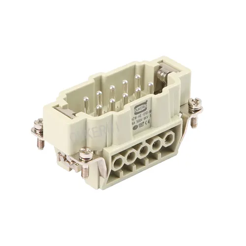 10 Pin 16A 500V Heavy Duty Connector Male ထည့်သွင်းပါ။