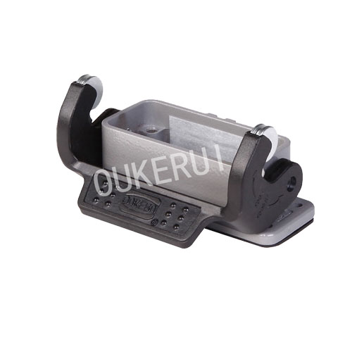 10A Bulkhead Mounting Heavy Duty Connector အိမ်ရာများ