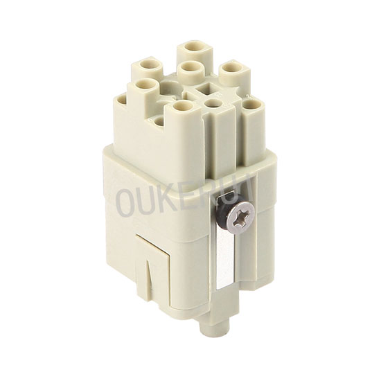 12 Pin 400V Heavy Duty Connector Female ထည့်သွင်းခြင်း။