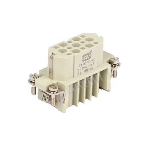 15 Pin Heavy Duty Connector Female ထည့်သွင်းပါ။