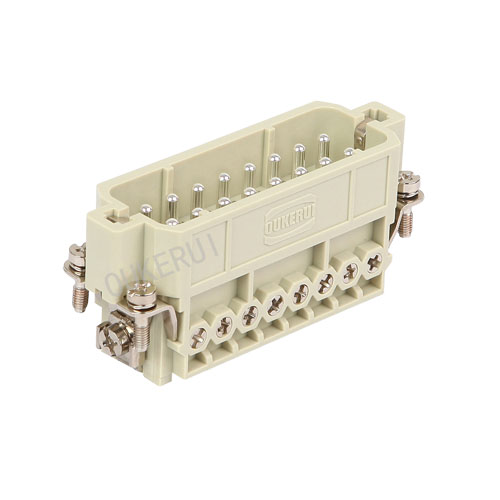 16 Pin 16A 250V Heavy Duty Connector Male ထည့်သွင်းပါ။