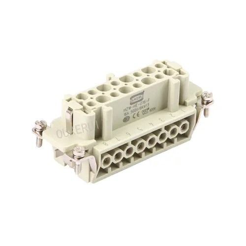 16 Pin 16A 500V Heavy Duty Connector Female ထည့်သွင်းခြင်း။