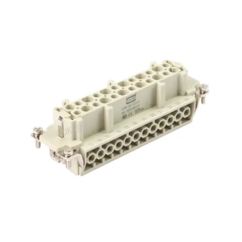 24 Pin 16A 500V Heavy Duty Connector Female ထည့်သွင်းခြင်း။