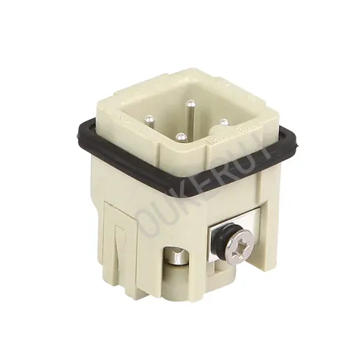 3 Pin 10A 230/400V Heavy Duty Connector Male ထည့်သွင်းပါ