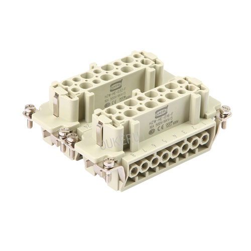 32 Pin 16A 500V Heavy Duty Connector Female ထည့်သွင်းခြင်း။