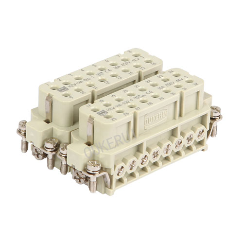 32 Pin Heavy Duty Connector Female ထည့်သွင်းခြင်း။