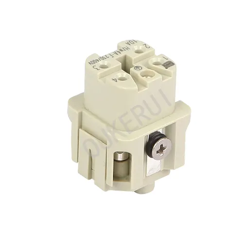 4 Pin 10A 230/400V Heavy Duty Connector Female ထည့်သွင်းရန်