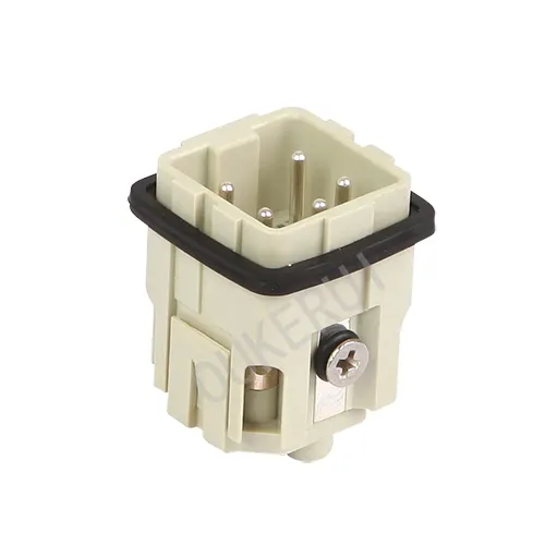 4 Pin 10A 230/400V Heavy Duty Connector Male ထည့်သွင်းပါ