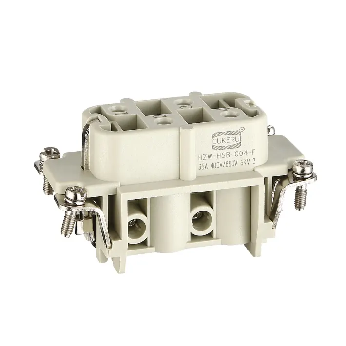 4 Pin 40A Heavy Duty Connector Female ထည့်သွင်းခြင်း။