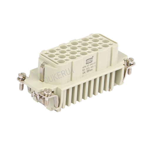 40 Pin 10A 250V Heavy Duty Connector Female ထည့်သွင်းခြင်း။