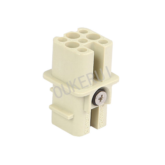 8Pin 10A Heavy Duty Connector Female ထည့်သွင်းခြင်း။