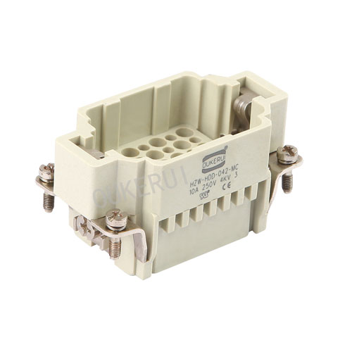 DD 42 250V 10A Heavy Duty Connector Male ထည့်သွင်းပါ။