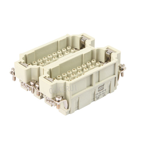 EE 64Pin Heavy Duty Connector Male ထည့်သွင်းခြင်း။